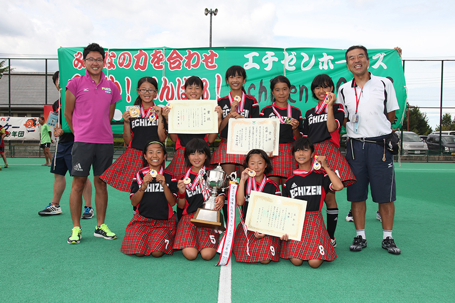 優勝・Echizen HOMES²スポーツ少年団（福井県）