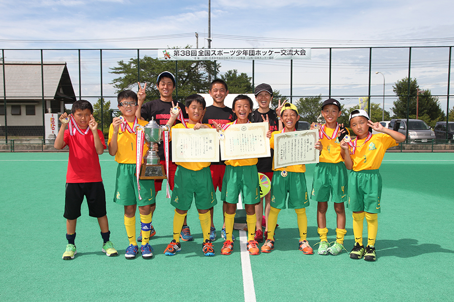 優勝・広島ホッケースポーツ少年団（広島県）