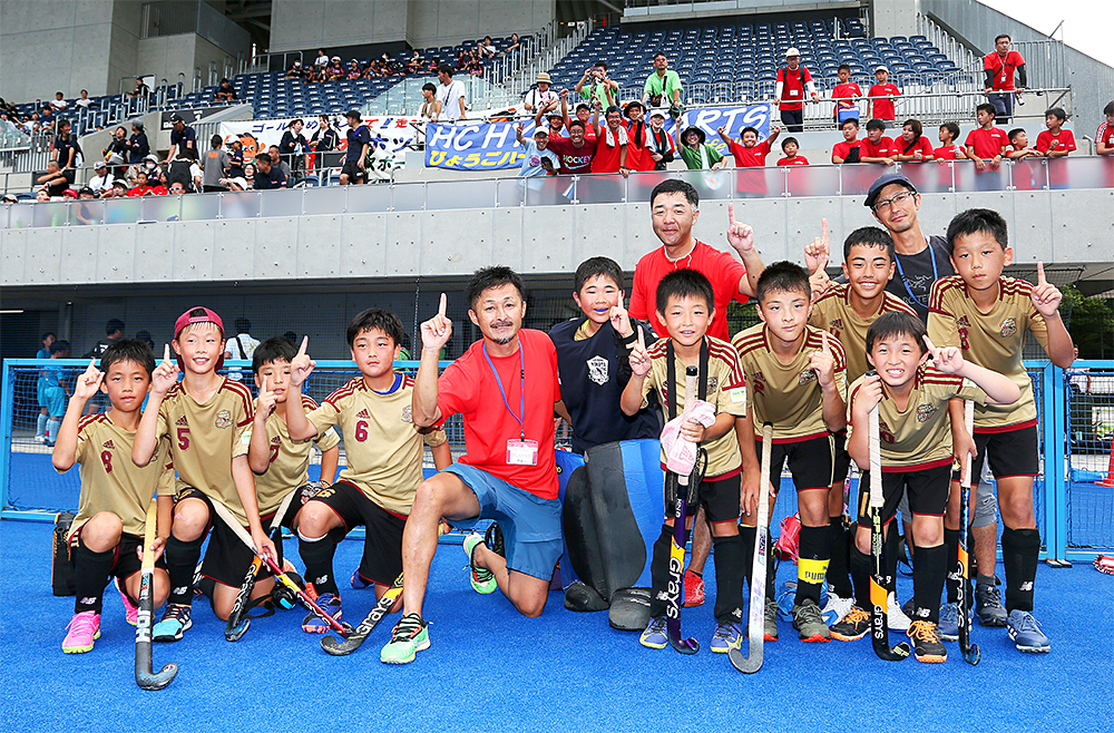 優勝・横田ホッケースポーツ少年団 (島根県)