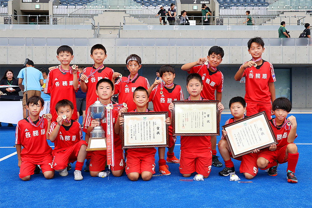 優勝・各務原レッドスポーツ少年団 (岐阜県)