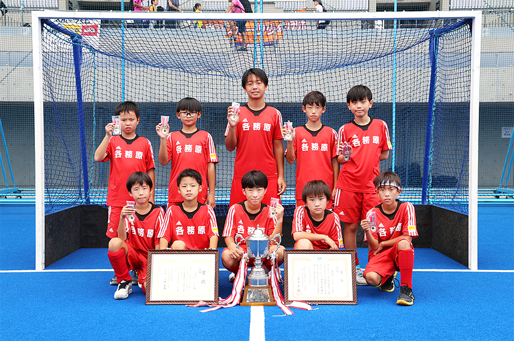 優勝・各務原 (かがみはら) レッドスポーツ少年団 (岐阜県)