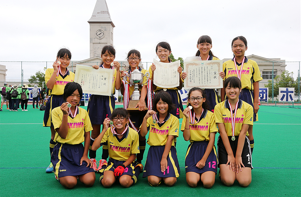 優勝・水堀・沼宮内ホッケースポーツ少年団(岩手県)